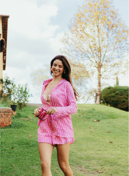 CAMISA SERENA ROSA