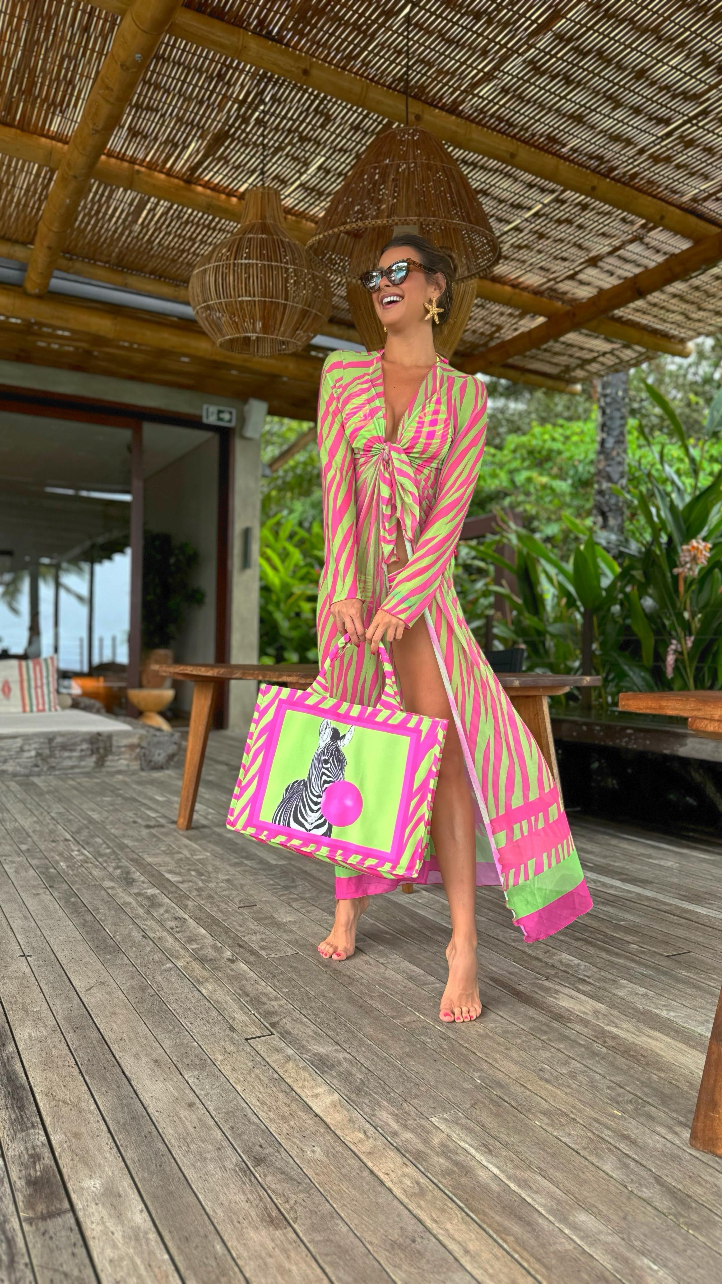 SAÍDA  LONGA  ZEBRA PINK