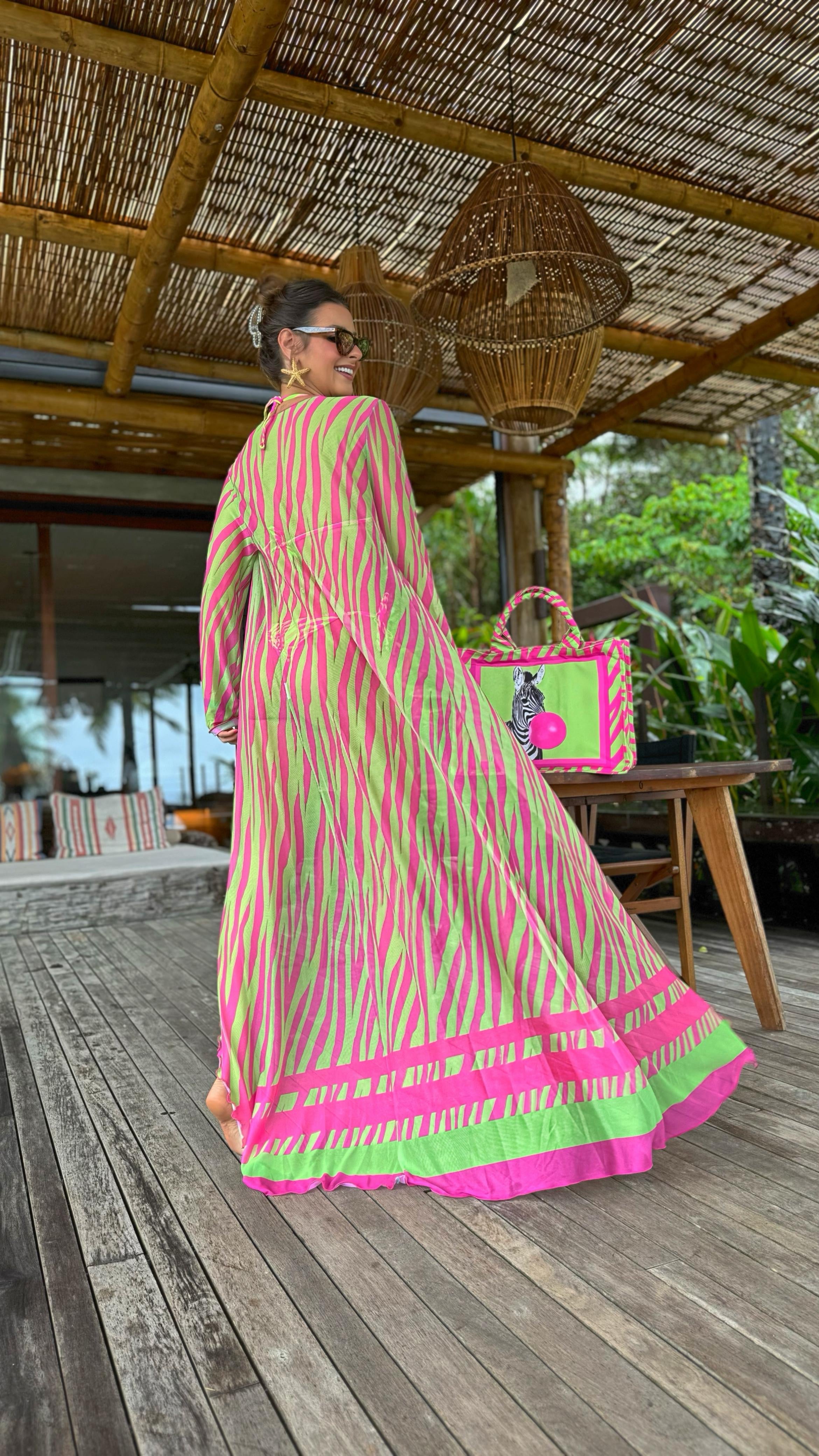 SAÍDA  LONGA  ZEBRA PINK